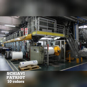 Rotogravure SCHIAVI 10 Colors Patriot 1992_1